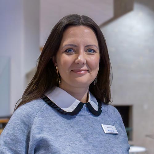 Porträttbild på Helena Ring på Ängelholms Näringsliv